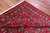 Red 5' 1" X 7' 9" Silky Bokhara Hand-Knotted Wool Rug - Q23880