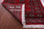 Red 2' 9" X 13' 7" Runner Silky Bokhara Hand-Knotted Wool Rug - Q23883