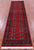 Red 2' 7" X 9' 5" Runner Silky Bokhara Hand-Knotted Wool Rug - Q23884