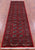 Red Silky Bokhara Hand-Knotted Wool Runner Rug 2' 6" X 9' 0" - Q23885