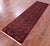 Red Silky Bokhara Hand-Knotted Wool Runner Rug 2' 6" X 9' 0" - Q23885