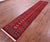 Red Runner Silky Bokhara Hand-Knotted Wool Rug 2' 7" X 13' 9" - Q23888