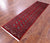 Red Runner Silky Bokhara Hand-Knotted Wool Rug 2' 7" X 9' 0" - Q23892