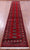 Red Runner Silky Bokhara Handmade Wool Rug 2' 7" X 16' 0" - Q23894