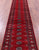 Red Runner Silky Bokhara Handmade Wool Rug 2' 7" X 16' 0" - Q23894