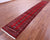 Red Runner Silky Bokhara Handmade Wool Rug 2' 7" X 16' 0" - Q23894