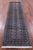 Grey Silky Bokhara Handmade Wool Runner Rug 2' 7" X 10' 1" - Q23896