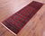 Red Silky Bokhara Handmade Wool Runner Rug 2' 7" X 8' 8" - Q23898