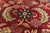 Red Persian Tabriz Hand-Knotted Wool Rug 6' 3" X 17' 7" - Q23902