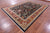 Black Persian Heriz Serapi Hand-Knotted Wool Rug 8' 10" X 11' 10" - Q23907