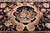 Black 8' 0" X 10' 0" French Aubusson Hand Knotted Wool Rug - Q23908
