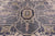 Light Grey Hand Knotted Persian Heriz Serapi Wool Rug 8' 1" X 10' 0" - Q23909
