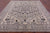 Light Grey Hand Knotted Persian Heriz Serapi Wool Rug 8' 1" X 10' 0" - Q23909