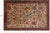 Ivory 6' 2" X 9' 5" Vegetable Dyed Turkish Oushak Hand-Knotted Wool Rug - Q23910