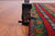 Red 4' 0" X 5' 11" Tribal Persian Gabbeh Hand Knotted Wool Rug - Q23911