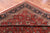 Red 12' Square Persian Fine Tabriz Handmade Wool Rug - Q23912