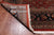 Red 12' Square Persian Fine Tabriz Handmade Wool Rug - Q23912