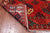 Red Super Turkmen Ersari Handmade Wool On Wool Rug 5' 9" X 7' 10" - Q23915