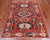 Red Hand Knotted Persian Heriz Serapi Wool Rug 3' 11" X 6' 0" - Q23917