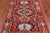 Red Hand Knotted Persian Heriz Serapi Wool Rug 3' 11" X 6' 0" - Q23917