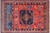 Red 3' 10" X 5' 8" Persian Heriz Serapi Hand Knotted Wool Rug - Q23918