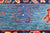 Red 3' 10" X 5' 8" Persian Heriz Serapi Hand Knotted Wool Rug - Q23918