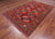 Red 5' 10" X 8' 7" Super Turkmen Ersari Hand Knotted Wool On Wool Rug - Q23919