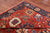 Red Persian Heriz Serapi Hand-Knotted Wool Rug 9' 2" X 11' 8" - Q23920