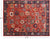 Red Persian Heriz Serapi Hand-Knotted Wool Rug 9' 2" X 11' 8" - Q23920