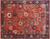 Red Persian Heriz Serapi Hand-Knotted Wool Rug 9' 2" X 11' 8" - Q23920