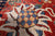 Red Persian Heriz Serapi Hand-Knotted Wool Rug 9' 2" X 11' 8" - Q23920