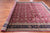 Wine/Navy 9' 11" X 14' 3" Persian Fine Tabriz Handmade Wool Rug - Q23921