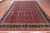 Wine/Navy 9' 11" X 14' 3" Persian Fine Tabriz Handmade Wool Rug - Q23921
