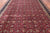 Wine/Navy 9' 11" X 14' 3" Persian Fine Tabriz Handmade Wool Rug - Q23921
