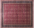 Wine/Navy 12' 3" X 14' 10" Persian Fine Tabriz Handmade Wool Rug - Q23922