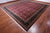 Wine/Navy 12' 3" X 14' 10" Persian Fine Tabriz Handmade Wool Rug - Q23922