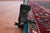 Emerald Green 2' 6" X 10' 9" Persian Fine Tabriz Handmade Wool Runner Rug - Q23924