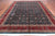 Emerald Green 9' 1" X 12' 2" Persian Fine Tabriz Handmade Wool Rug - Q23928