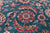 Emerald Green 7' 11" X 9' 9" Persian Fine Tabriz Handmade Wool Rug - Q23930