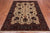 Beige/Navy 5' 0" X 7' 3" Persian Fine Tabriz Handmade Wool Rug - Q23935