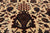 Beige/Navy 5' 0" X 7' 3" Persian Fine Tabriz Handmade Wool Rug - Q23935