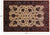 Beige/Navy 5' 0" X 7' 3" Persian Fine Tabriz Handmade Wool Rug - Q23935