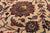 Khaki 4' 2" X 9' 10" Persian Fine Tabriz Handmade Wool Runner Rug - Q23936