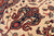 Khaki 4' 2" X 9' 10" Persian Fine Tabriz Handmade Wool Runner Rug - Q23936