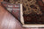 Khaki 4' 2" X 9' 10" Persian Fine Tabriz Handmade Wool Runner Rug - Q23936