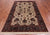 Beige 5' 1" X 8' 5" Persian Fine Tabriz Handmade Wool Rug - Q23937