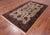 Beige 5' 1" X 8' 5" Persian Fine Tabriz Handmade Wool Rug - Q23937