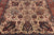 Khaki 4' Square Persian Fine Tabriz Handmade Wool Rug - Q23939