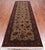 Khaki Runner Persian Fine Tabriz Hand-Knotted Wool Rug 3' 8" X 11' 10" - Q23941