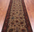Khaki Runner Persian Fine Tabriz Hand-Knotted Wool Rug 3' 8" X 11' 10" - Q23941